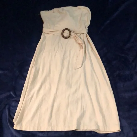 NWT Forever 21 Strapless Linen dress NWT Forever 21 Strapless Linen dress